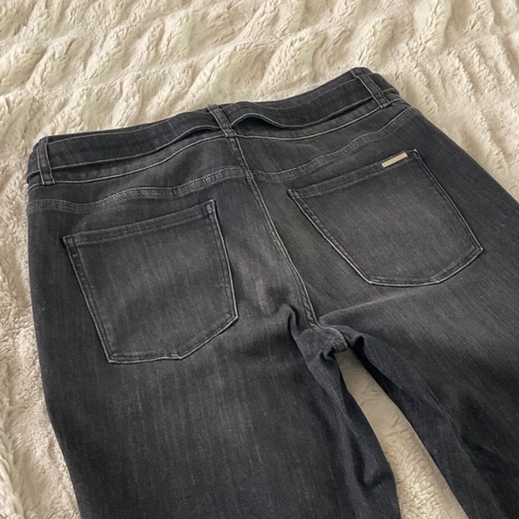 WHBM TALL Extra High Rise Skinny Flare Jeans NWT - Picture 4 of 7